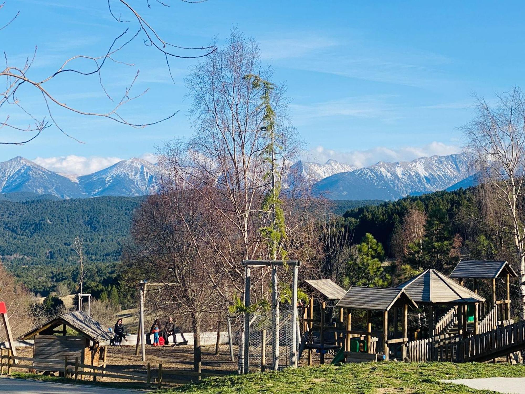 Chalet Pres Des Pistes Avec Vue Panoramique Les Angles  Exterior foto